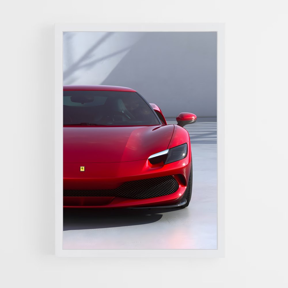 Poster Gtb D'un – affiche Ferrari (vue 3)